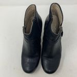 Miz Mooz 8.5 Black Leather Whimsigoth Steampunk Dark Academia Ankle Boot Bootie Photo 8