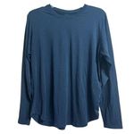 New Balance Women’s Open Back Long Sleeve Running Tee, Dark Gray Photo 0