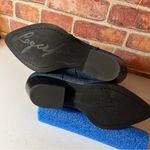 Karl Lagerfeld  Lakota Boots Cowboy Denim Jeweled Almond Toe Western Rhinestones Photo 3