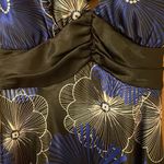 Speechless - Black Blue Formal Halter Neck Layered Tulle Knee Length Dress Size 3 Photo 3