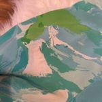 Lilly Pulitzer Elsa Top First Impressions Poolside Blue Silk Blouse Size XS Photo 4