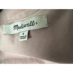 Madewell Corduroy Belted Jumpsuit K3347 Purple Pink Size 4 Photo 10