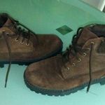 Predictions  7.5 Leather Waffle Stomper Boots in Brown Suede Photo 0