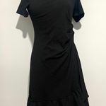 A pea in the pod Black Short Sleeve Maternity Dress Photo 0