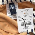 J.Crew NWT  Sz S Striped Tie-shoulder One-piece Swimsuit Antique Navy White CI335 Photo 8