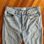 AGOLDE Riley High-Rise Cropped Straight Jeans Size 30 Photo 5
