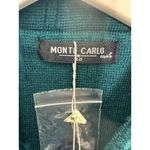 Monte Carlo Green Knitted Cardigan Coat Women's XL NEW Photo 3