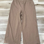 Lafayette 148 Tan Wide Leg Sweatpants Women’s XL Tan Photo 0