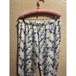 Lucky Brand  Blue And White Pajama Pants Woman’s Size Medium Photo 2