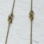 Coach  Gold Tone Signature C Necklace Jewelry Photo 2