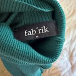 fab'rik Fab’rik long sleeve green turtleneck maxi Photo 2