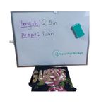 Guess  Floral Baby Doll Tee Cotton Tshirt Sequins Roses Size Medium Y2K Photo 5