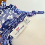 Vineyard Vines floral Ruffled Sleeveless Top size Medium silk Photo 5