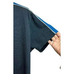 Callaway  Women's Golf Tennis Polo Top Stretch 3/4 Zip Navy Blue Large Photo 2