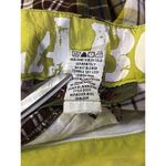 Billabong  Shorts Juniors 9 Used Brown Plaid Y2K Photo 7