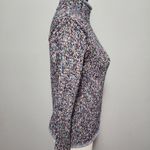 Vintage Pappagallo multicolored marled mockneck sweater size small Photo 2