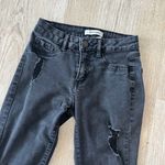 Refuge Juniors  Black Distress Skinny Jeans - 0 Photo 1