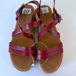 Lucky Brand Women's Jacobean Platform Sandal Wedge SZ 10 New Photo 3