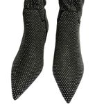 Madden Girl  Dicee Kitten Heel Knee High Rhinestone Boots Size 7M Black Silver Photo 5