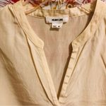 Helmut Lang  Ivory Silk Blouse M Photo 4