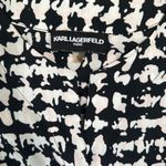 Karl Lagerfeld  Button Up Tank Top Blouse Photo 1