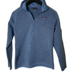 Patagonia Better Sweater 1/4 Zip blue women's size small Photo 0