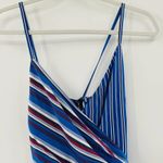 Rag and Bone Felix Striped Silk Tie Waist Jumpsuit Metal Grommet Contrast Size 0 Photo 6