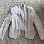 Rebecca Minkoff  Silk Becky Blazer in Chalk White Size 8 Photo 8