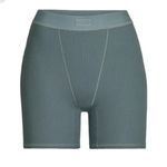 SKIMS  cotton rib boxer kyanite‎ blue  size S NWOT Photo 1