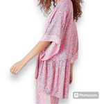 Tigerlily  small/medium women's Malia kimono and pant set pink Photo 3