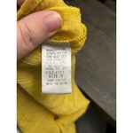 Roommates Womens Blouse M Yellow Bell Sleeve Crew Neck Casual Top Photo 9