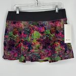 Lululemon Pace Rival Mid-Rise Skirt *Long Women's Size 10 Vivid Floral Multi NWT Photo 0