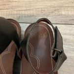 Sanita Vans Flats Leather Sandals Adjustable Straps Comfort Casual Black Sz 9 Photo 2