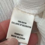 Self E Ivory Lace Detail Back Tie Hippie Boho Top Size M Photo 3