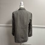 Everlane The Oversized Blazer in Buttersmooth Jacket Gingham Plaid Black Tan 4 Photo 12