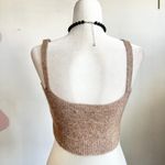 ZARA  Fuzzy Bralette, Y2K Coquette Soft Girl‎ Indie Retro Small Photo 2