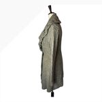 NorthStyle Sweater Women Small Tan Wool Blend Knit Shawl Collar Long Cardigan Photo 3