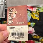 Mudd NWT  Floral Skinny Jeans Photo 3
