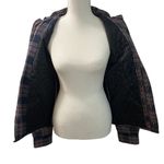 Alaska 1959 Wilderness Gear Blue Tartan Plaid Shirt Jacket Quilted Lining Sz 8 Photo 5