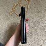 Chloé Authentic Chloe Eclipse black patent leather wallet on chain gold crossbody Photo 7