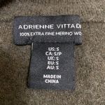 Adrienne Vittadini  Sweater cardigan/shawl  Extra Fine Merino Wool Cardigan small Photo 4