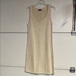 Gap  WOMENS KNIT CREAM SWEATER DRESS MIDI SMALL TALL Photo 1