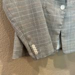 H&M Women's Gray Plaid Blazer Photo 4