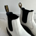 Dr. Martens  2976‎ Quad Platform Chelsea Boots White Leather Women's US 7 EU 38 Photo 5