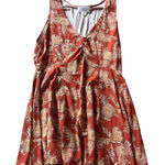 Loft Ann Taylor Women's XS Multicolor Paisley Print Sleeveless V-Neck Tank Top Photo 0