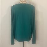 Garnet Hill silk cotton lightweight sweater rolled hem M Photo 1