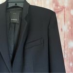 Pinko Black Single Lapel Peacoat Size 4 Photo 3