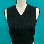 1. State  black gingham crop top in size xs Photo 0