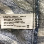 A New Day Tie Dye Print Blue Square Neck Short Flutter Sleeves Midi Dress Sz XXL Photo 5