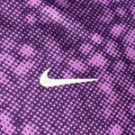 Nike Women Shirt Size M Purple Dri-Fit Running Miler Long Sleeve Swoosh Photo 2